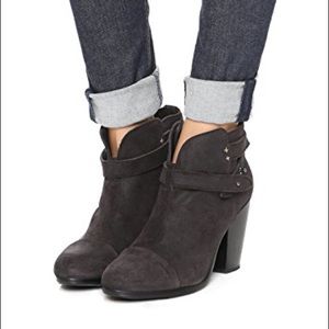 Rag & Bone Harrow Boots Asphalt Gray Size 37